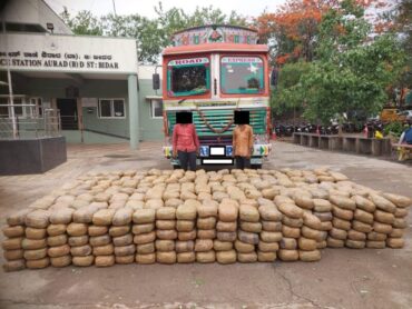 Inter-state Drug racket busted two peddlers arrested by NCB Bengaluru and seized 1591 kilos of Marijuana concealed in truck