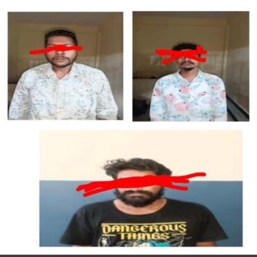 Trio including bouncer of pub held preparing for robbery foiled and lethal weapons seized by Banaswadi police