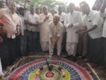 MP Basavaraj Bommai lays foundation stone for Gajendragad Bypass on National Highway 367