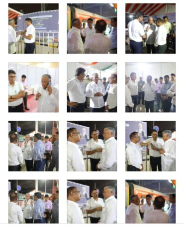 MoSR V.Somanna Reviews Security and Preparations at KSR Bengaluru Station Ahead of PM’s Visit