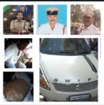 Alert Banashankari Traffic Cops in a dramatic chase caught car driver & busts Inter-city drug racket and seized 21.9 kgs Ganja,gold,cash,Rs.2.8 Lakhs