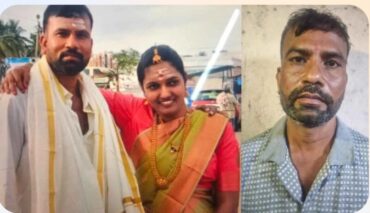 Cab driver stabbed fatally his wife and surrenders to Kamakshipalya police,Daughter Watches In Horror