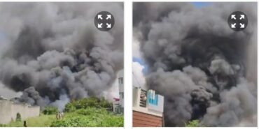 Fire in garbage pile near Bannerghatta Road sparks panic among residents in Bengaluru