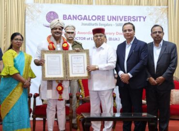 Bangalore University Confers Honorary Doctorate on Speaker U.T. Khader