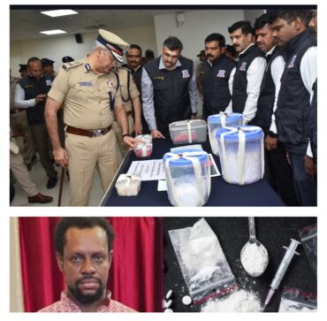 Bengaluru CCB Anti-Narcotics Wing Busts Major Synthetic Drug Network & Arrested Nigerian With Rs.23.74 Cr MDMA Pills