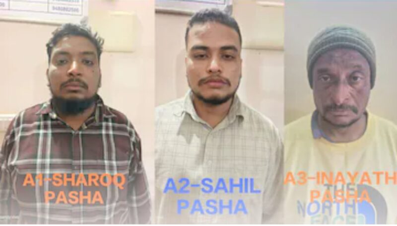 Sensational Robbery case cracked Son-in-law,his brother arrested for robbing mother-in-law of Rs.60 lakh in Shidlaghatta