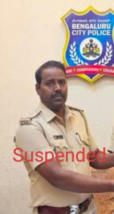 Jnanabharathi police Inspector Ravikumar suspended for Negligence in Murder Probe
