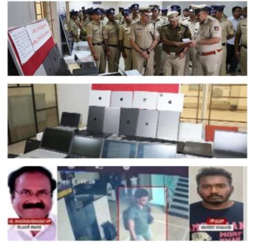 Autorickshaw driver& his associate Technician turned Laptop thief arrested by Electronic City Police and recovered 48 stolen property worth Rs.40 Lakhs Autorickshaw driver& his associate Technician turned Laptop thief arrested by Electronic City Police and recovered 48 stolen property worth Rs.40 Lakhs