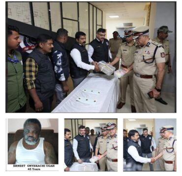 Foreign National turned Drug peddler arrested by CCB’s Anti-Narcotics Wing &recovered synthetic Drugs worth Rs.5.15 Cr