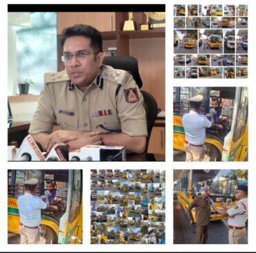 26 School Bus Drivers Caught Drunk and Driving During Special Drive By Traffic Police,5110 vehicles intercepted across city :Karthik Reddy