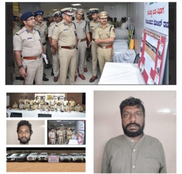 Inter-state car thief including car dealer arrested by Govindapura police, recovered 9 cars and two wheeler worth Rs.2.31 Crore