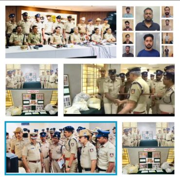 Drugs Worth Rs.4 Crore Seized In Bengaluru,10 Accused Including 7 Kerala Residents arrested by Amruthahalli police