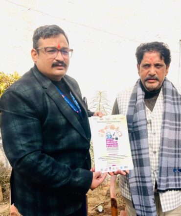 Vipin Gaur Invites UP Cabinet Minister Sunil Kumar Sharma to 14th Global Festival of Journalism