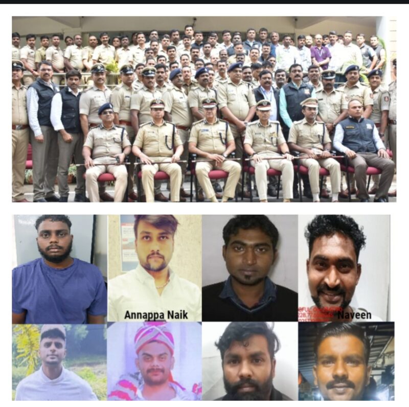 Siddapura Police Files 1328 pages Chargesheet Against Nine in Rs.7.11 Crore ATM Van Robbery