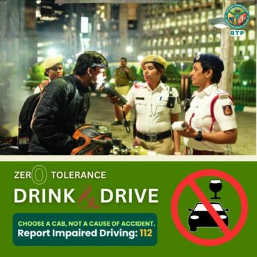 730 booked for Drunk Driving in Bengaluru during a week-long special drive by BTP
