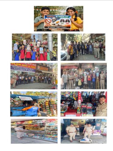 801 shops inspected on No Smoking day;324 COTPA cases registered in East Division