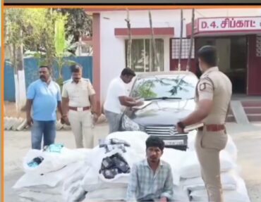 Gutkha Smuggler arrested for dragging head constable on bonnet over three kilometres 390kg Tobacco seized