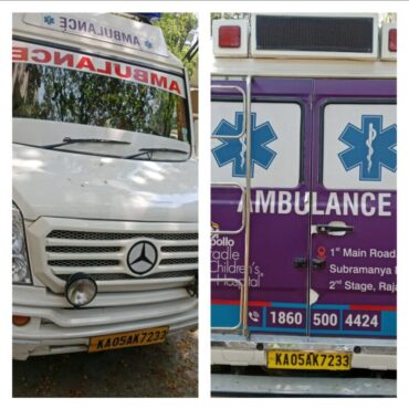 Ambulance driver booked for drunken driving by Sadashivangar traffic police in Bengaluru Ambulance driver booked for drunken driving by Sadashivangar traffic police in Bengaluru