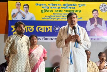 Sujit Bose launches Bidhannagar campaign with TMC wall art in Kalindi, targets Centre over SIR