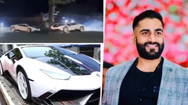 Lamborghini seized by Cubbon Park Traffic Police after drift stunts,Ricky Rai summoned by cops
