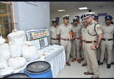 Two Nepali National turned Drug Peddlers arrested by Adugodi police and recovered 162 grams heroin worth Rs.55 lakhs
