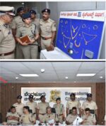 Two including BTech graduate from Hyderabad arrested by KR Puram police for allegedly honeytrapping woman through social media & extorting Rs.1 Crore worth gold and cash