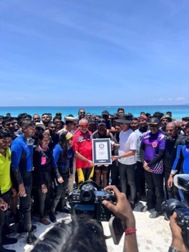 Historic Guinness Record:Unfurling of India’s Largest Tricolour Underwater-Bengaluru’s Sharath R.Ashok Part of Landmark Feat Historic Guinness Record:Unfurling of India’s Largest Tricolour Underwater-Bengaluru’s Sharath R.Ashok Part of Landmark Feat
