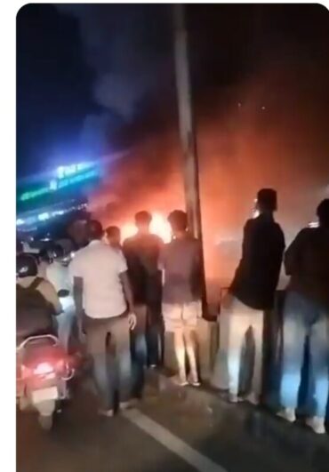 Residents filed complaint over suspicious shed fire; locals allege illegal occupancy and safety risks