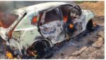 Guest lecturer allegedly murdered by her male friend by setting her body on fire inside a car before dieing by suicide by jumping infront of train enraged over rejection of marriage proposal in outskirts 