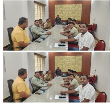 Awareness session conducted for Northeast Division police personnel to improve work efficiency and healthy lifestyle over mobile phone addiction 