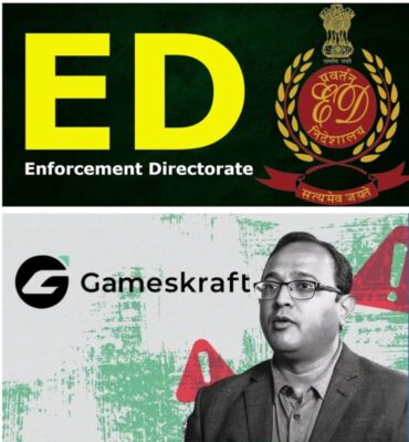 ED raids offices in Bengaluru,freezes Rs.526 crore in Gameskraft case