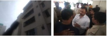 Bengaluru Police,Fire Personnel Rescue Man From Suicide Attempt in Ramamurthynagar