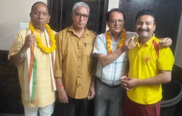 उत्तराखंड भ्रातृ समिति क्षेत्र साहिबाबाद के अध्यक्ष पद पर फिर चुने गए नरेश देवरानी
