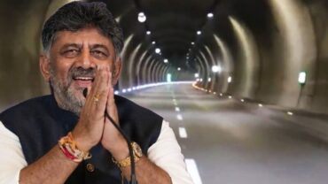 CM lays the foundation stone for the toll-free Hebbal twin three-lane tunnel road;Our aim is to solve Bengaluru’s traffic congestion:CM D K Shivakumar