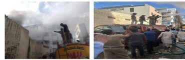 Swift response by Hoysala patrolling staff of Wilson garden police station helped avert major fire accident at transport godown saves property worth Rs.1 Crore