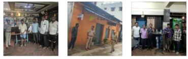 3 Wine Shops,Bars owners booked by North Division police for Excise Act Violations