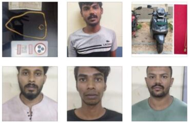 Trio notorious chain snatching gang arrested by Malleswaram police recovered stolen property worth Rs.2.5 Lakhs
