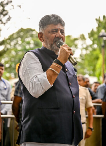 Making accusations is the job of Opposition parties: CM D K Shivakumar Making accusations is the job of Opposition parties: CM D K Shivakumar