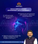 CM D.K.Shivakumar Announces India’s First Government-Driven AI University, Pitches Karnataka as Global Hub for Responsible AI CM D.K.Shivakumar Announces India’s First Government-Driven AI University, Pitches Karnataka as Global Hub for Responsible AI