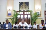 Dr.G.Parameshwara Hears Representations from Dalit Organisations