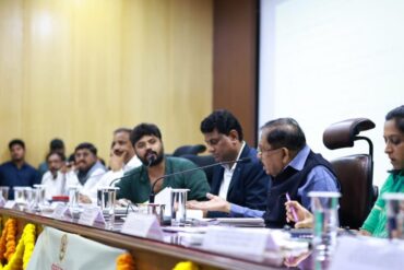 Review Meeting on Drought Conditions and Revenue Matters in Chikkaballapur District