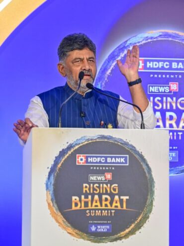 Karnataka,South India Key Drivers of India’s Growth Story, Says CM D.K. Shivakumar at News18 Rising Bharat Summit Karnataka,South India Key Drivers of India’s Growth Story, Says CM D.K. Shivakumar at News18 Rising Bharat Summit