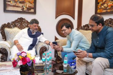 Skyroot Aerospace Founders Call on Karnataka Chief Minister,D.K.Shivakumar in New Delhi