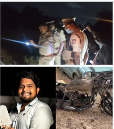 Burnt Body of Andhra Youth Found Alongside Motorcycle Near Sarjapur;Murder Suspected