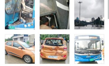 Road Accident Involving OHM Mobility and Tata Smart Mobility Buses Near KR Circle–BMTC Passengers Safe; Injured Under Treatment says BMTC Road Accident Involving OHM Mobility and Tata Smart Mobility Buses Near KR Circle–BMTC Passengers Safe; Injured Under Treatment says BMTC