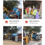 Footpath Encroachment Clearance Drive:14.80 km progress achieved today in West Corporation limits