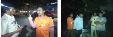 Two alleged mobile lifters arrested by alert Hoysala patrolling staff of Begur police station within minutes after swiggy delivery executive robbed