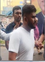 Five arrested for pelting eggs and attacking BJP leaders during protest