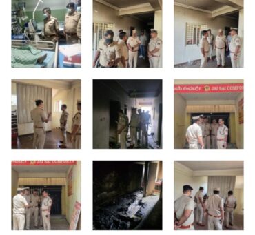 10 Migrant Workers Seriously Injured in Suspected LPG Cylinder Explosion at Bommasandra PG 