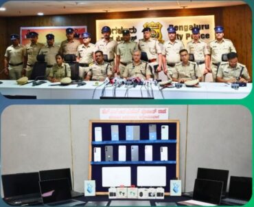 Tamil Nadu Graduate turned HBT offender Arrested by HSR layout police and recovered Stolen Gadgets Worth Rs.20 Lakh